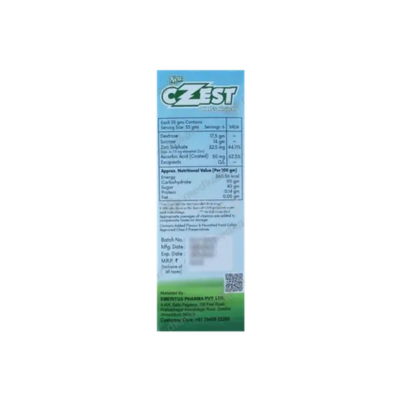 c zest powder 210gm